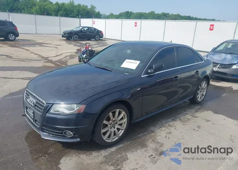 2012 Audi A4 2.0T Premium z USA, uszkodzony, nr VIN WAUFFAFL6CN003263
